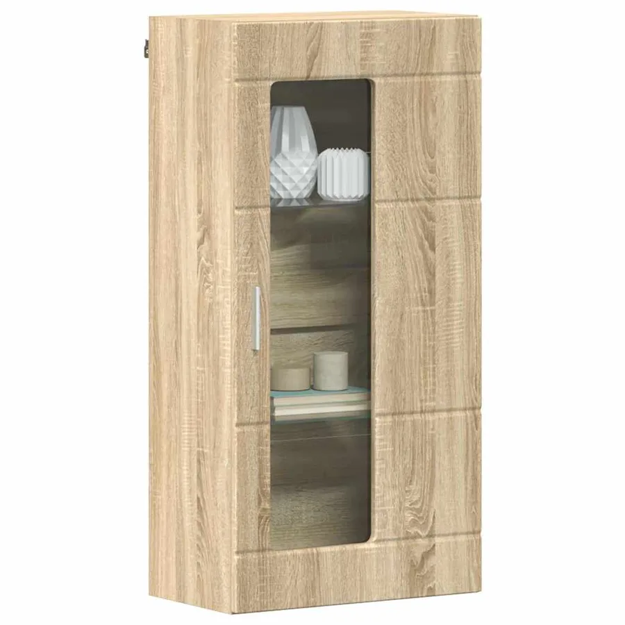 Cabinet en Bois Chêne Sonoma 50 x 29 x 100 cm Bois d'ingénierie - 3
