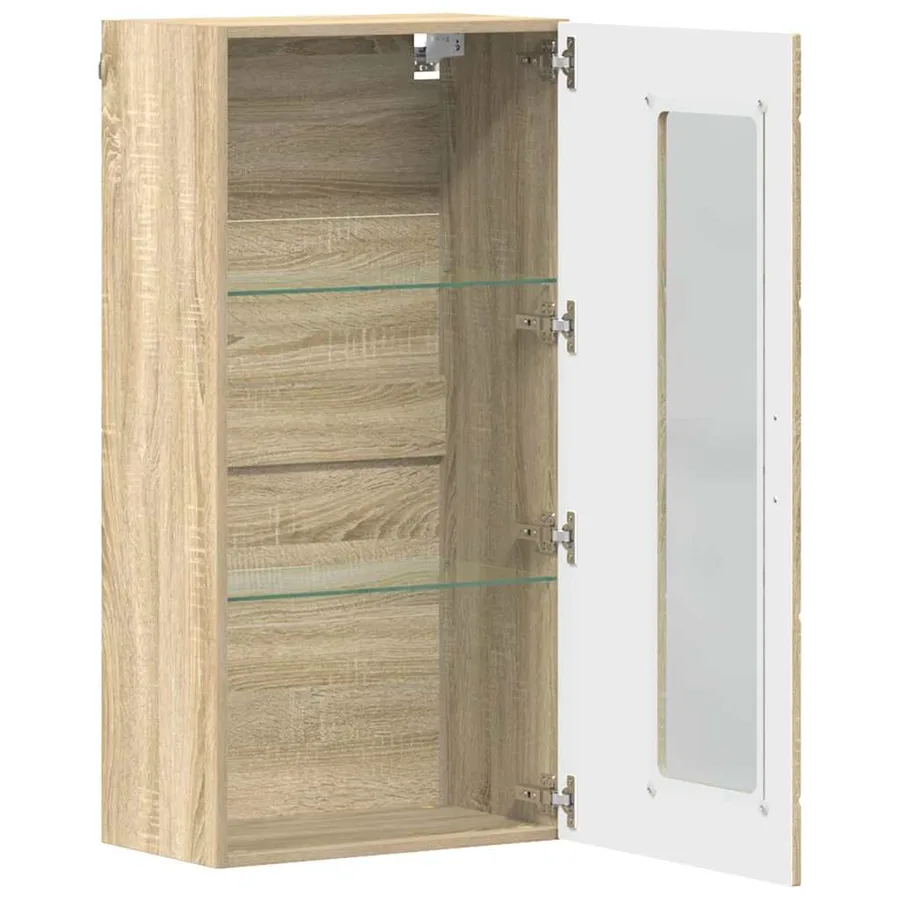 Cabinet en Bois Chêne Sonoma 50 x 29 x 100 cm Bois d'ingénierie - 5