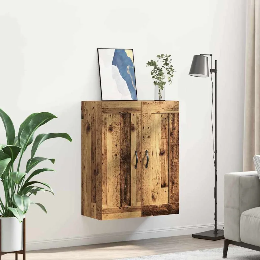 Meuble mural Bois Ancien 69,5 x 34 x 90 cm Bois d'ingénierie - 4