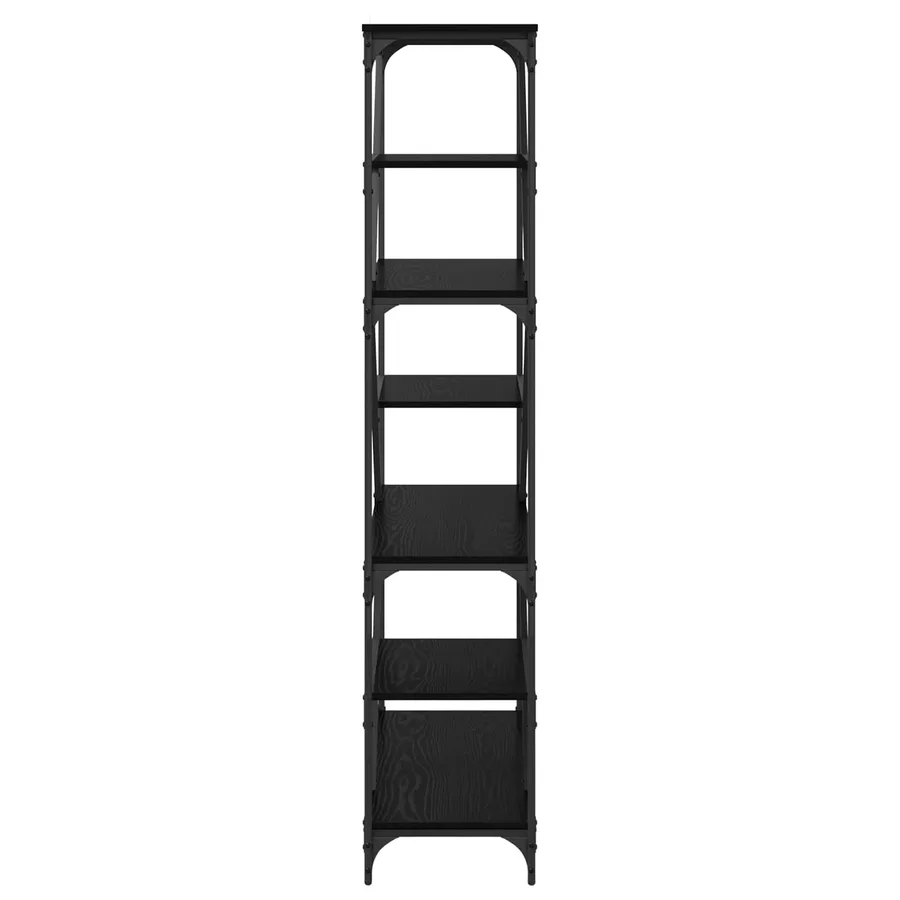 Étagère Chêne noir 91 x 36 x 176 cm Bois d'ingénierie - 6