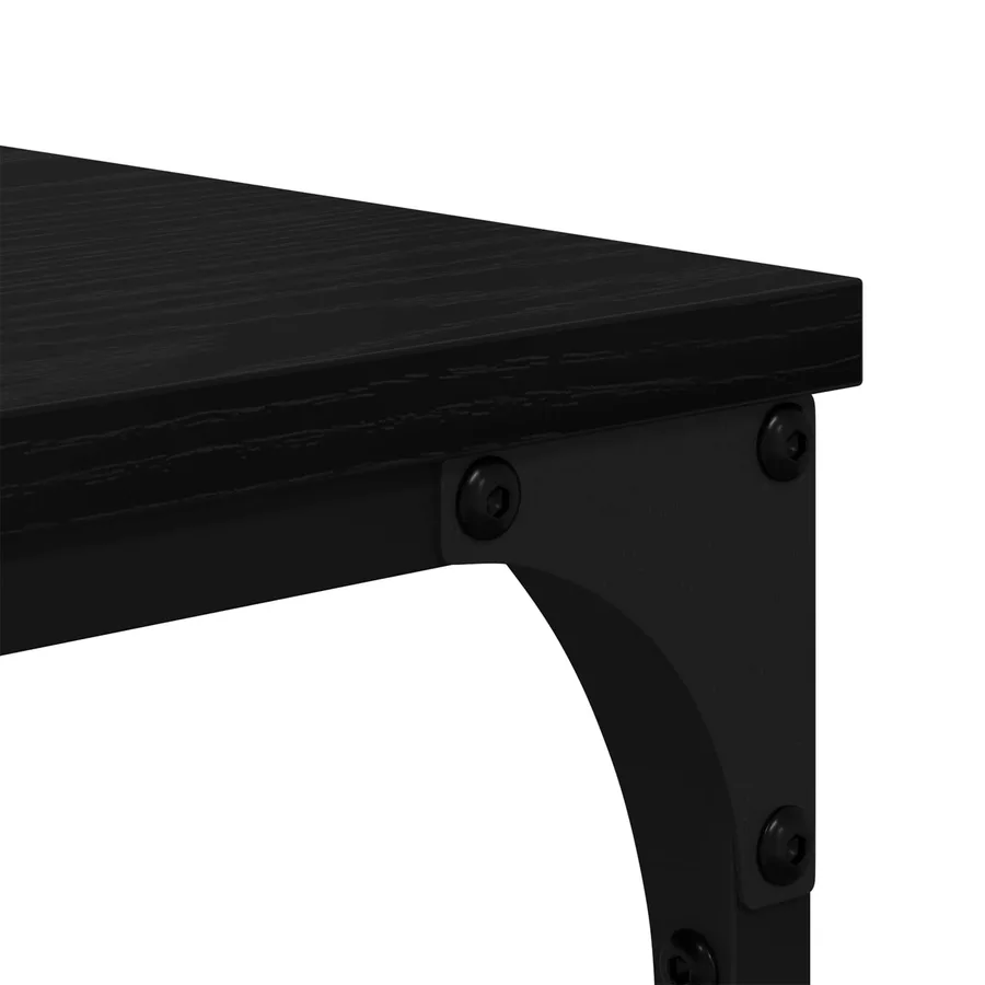 Étagère Chêne noir 91 x 36 x 176 cm Bois d'ingénierie - 9