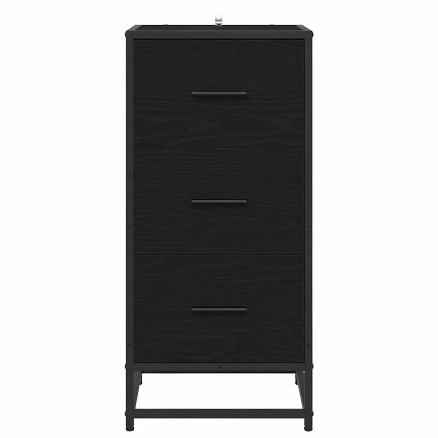 Buffet Chêne noir 35,5 x 35 x 76 cm - 6