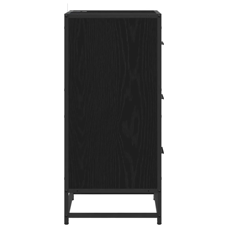 Buffet Chêne noir 35,5 x 35 x 76 cm - 7