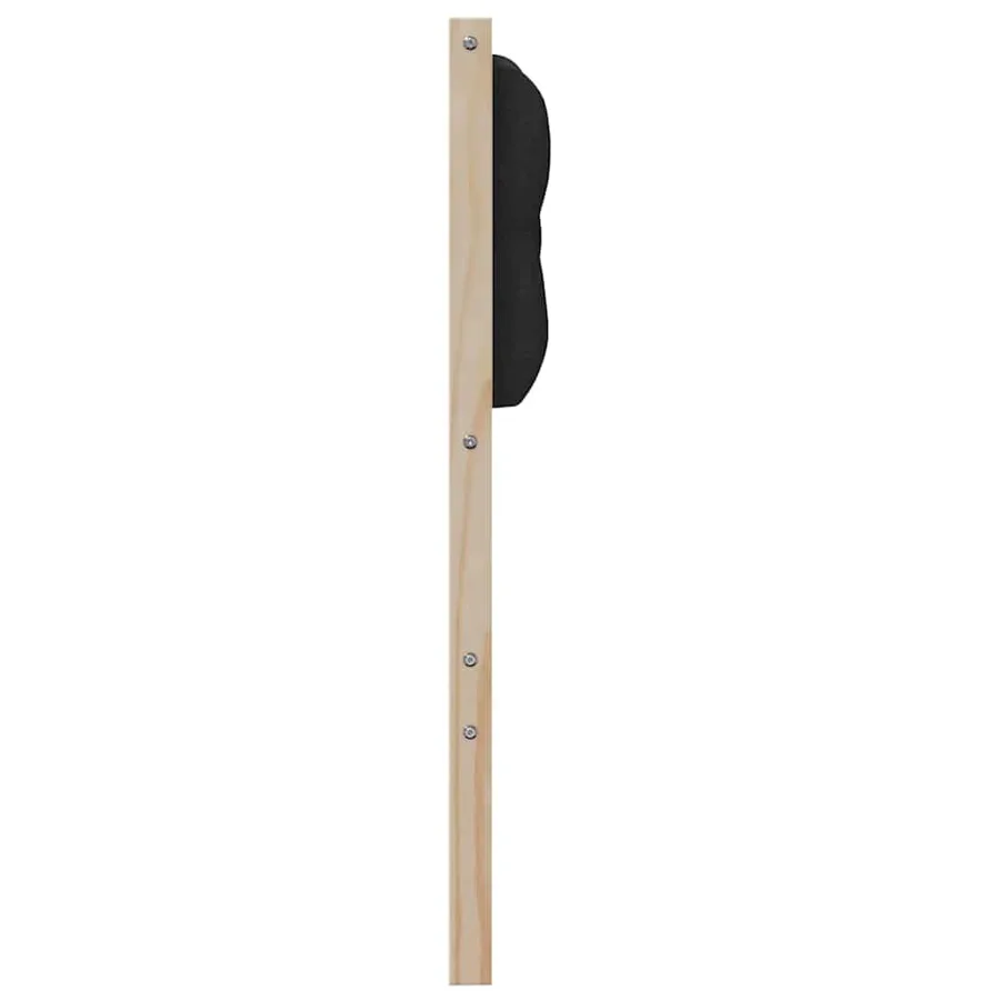Tête de lit Autre Marron et noir 90 cm Bois massif en pin - 5