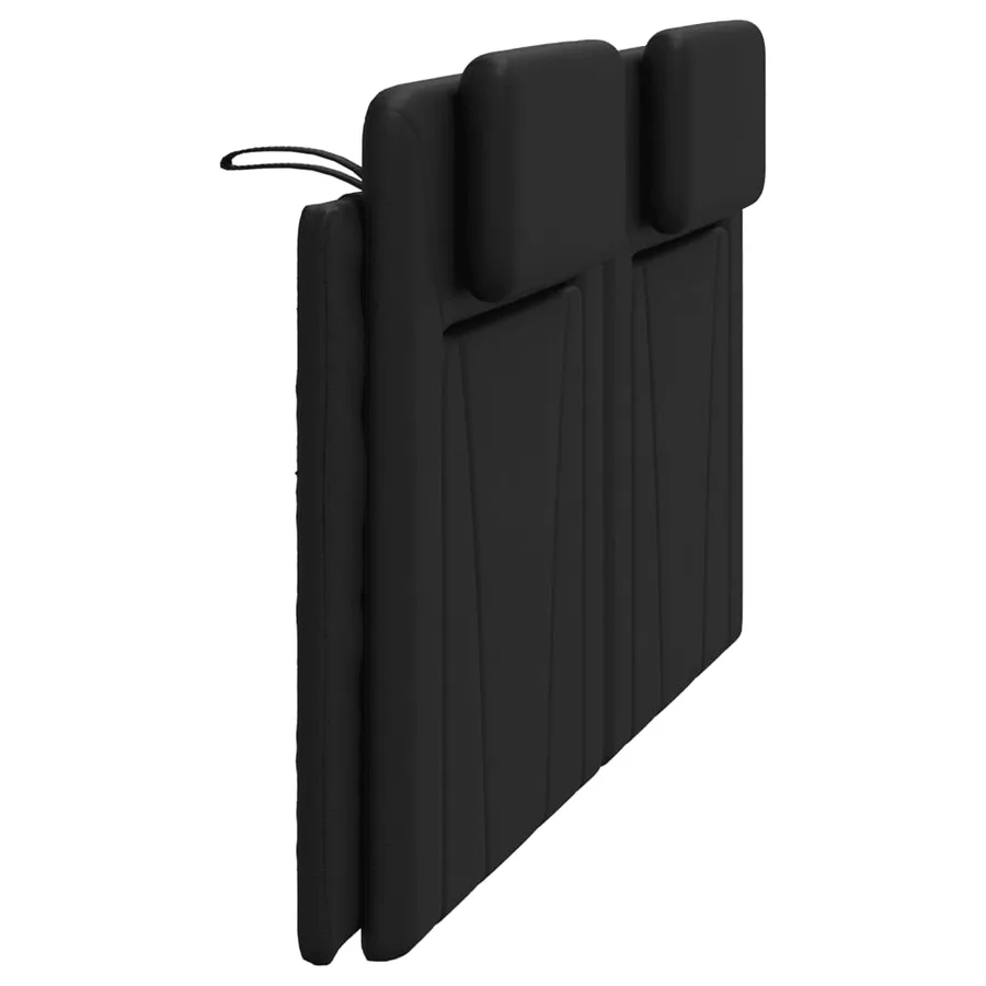 Coussin de tête de lit Viana noir 183 cm similicuir - 6