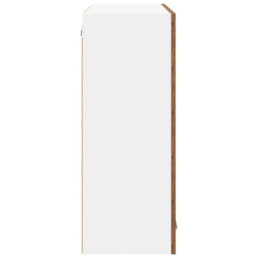 Armoire suspendue Bois ancien 80 x 31 x 80 cm Bois d'ingénierie - 7