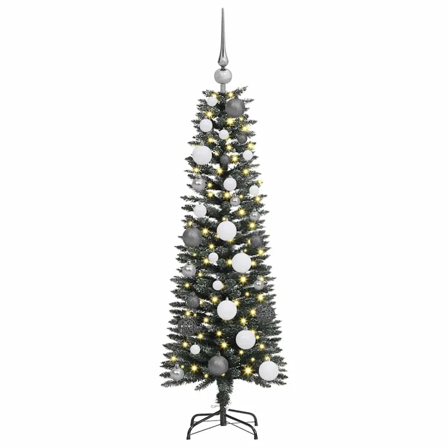 Sapin de Noël artificiel Vert 120 cm PVC, plastique et acier - 3
