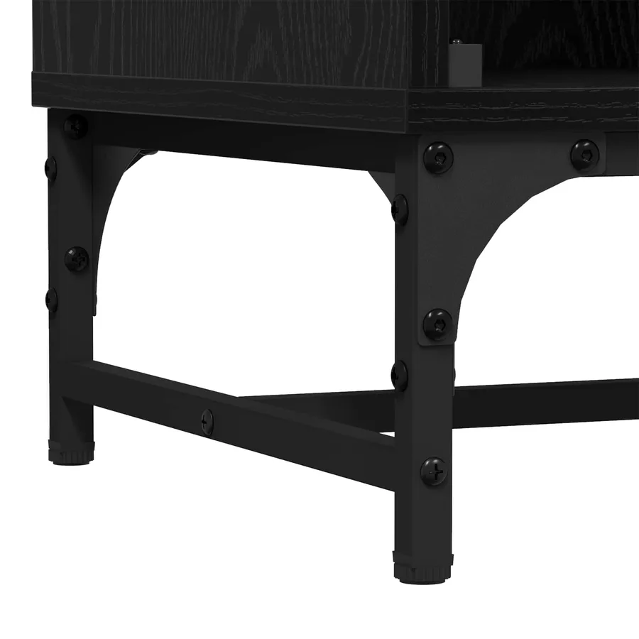 Buffet Chêne noir 35 x 37 x 117 cm - 8