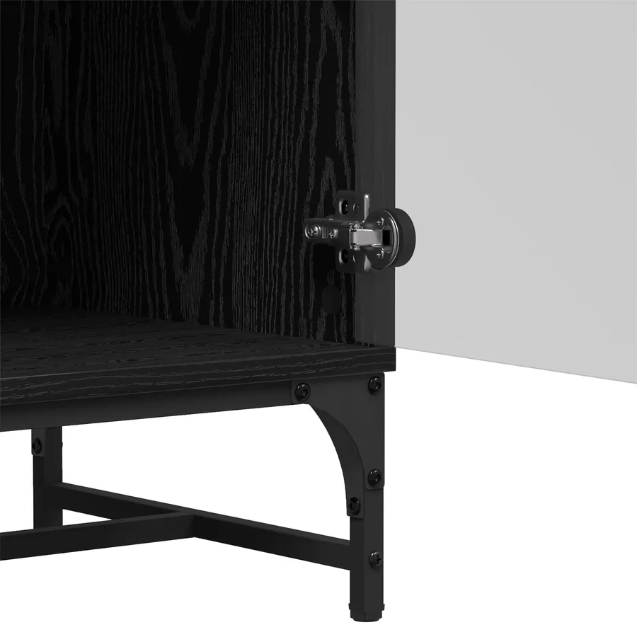 Buffet Chêne noir 35 x 37 x 117 cm - 9