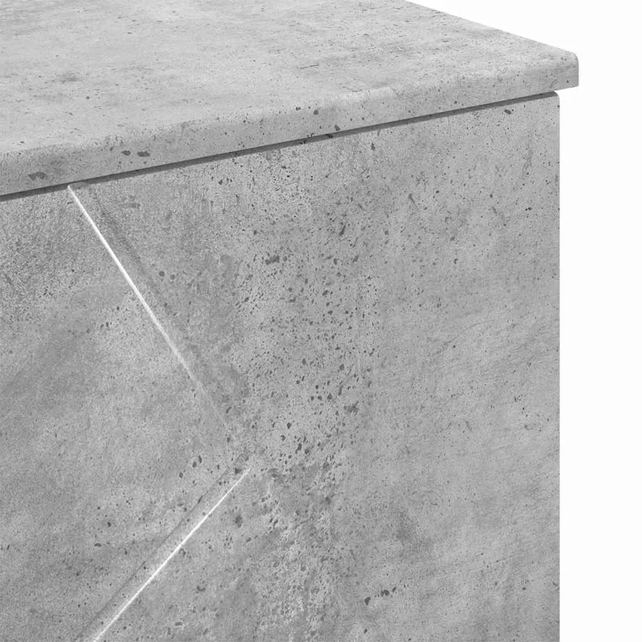Cabinet de salle de bain Gris béton 76,5 x 35 x 64 cm - 11