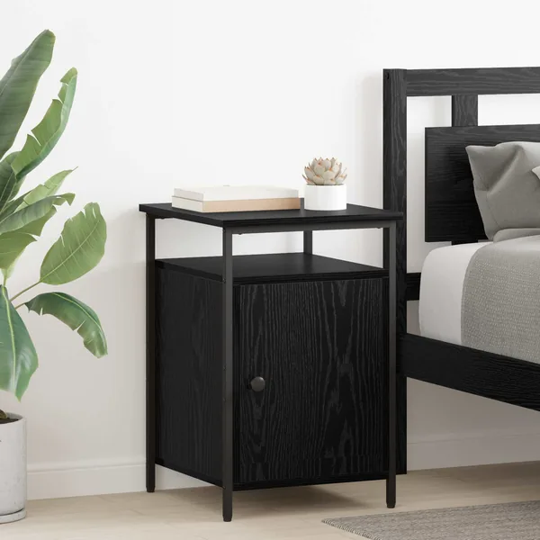 Cabinet de chevet 2 pcs Chêne noir 40 x 42 x 60cm