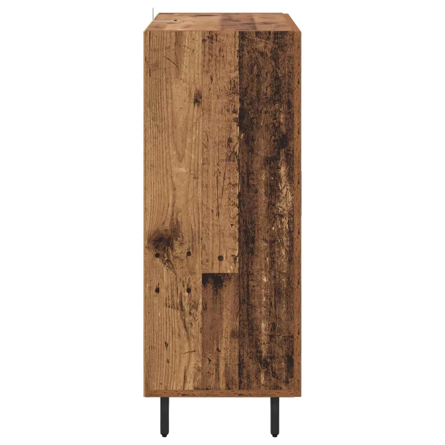 Buffet Bois Ancien 69,5 x 34 x 90 cm Bois d'ingénierie et fer - 7