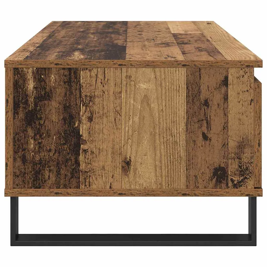 Table basse Bois Ancien 90 x 50 x 36,5 cm Bois d'ingénierie - 7