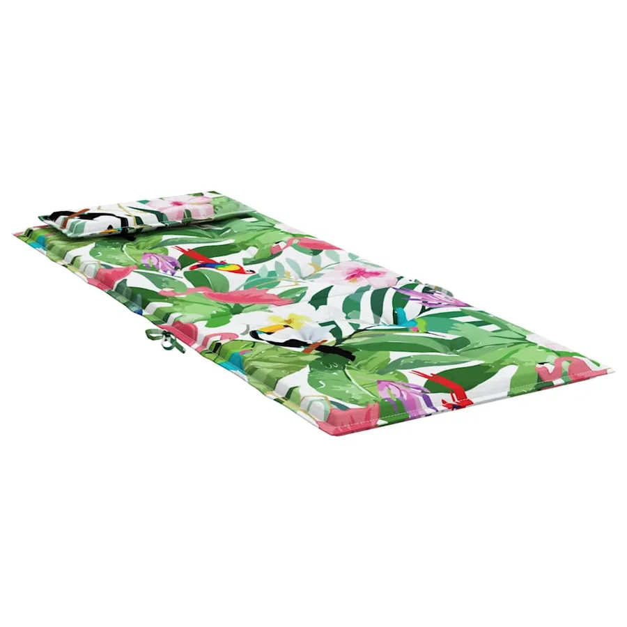 Coussins de chaise à dossier haut lot de 4 multicolore - 6
