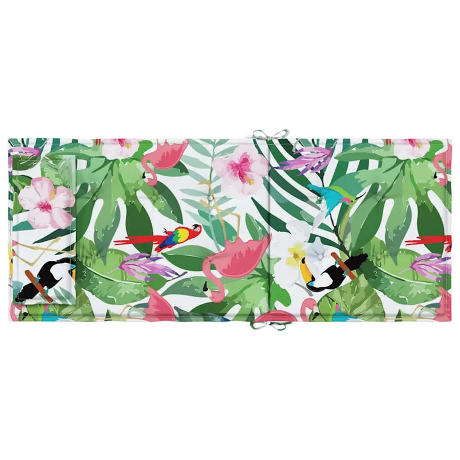 Coussins de chaise à dossier haut lot de 4 multicolore - 7