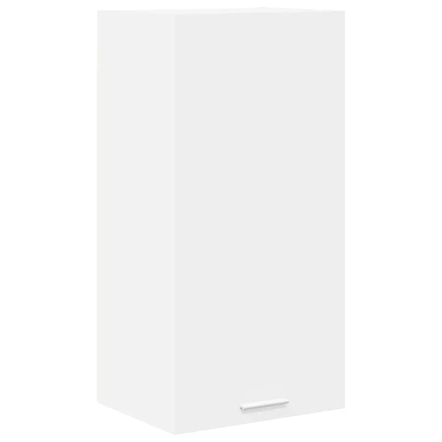 Armoire suspendue Blanc 40 x 31 x 80 cm Bois d'ingénierie - 2