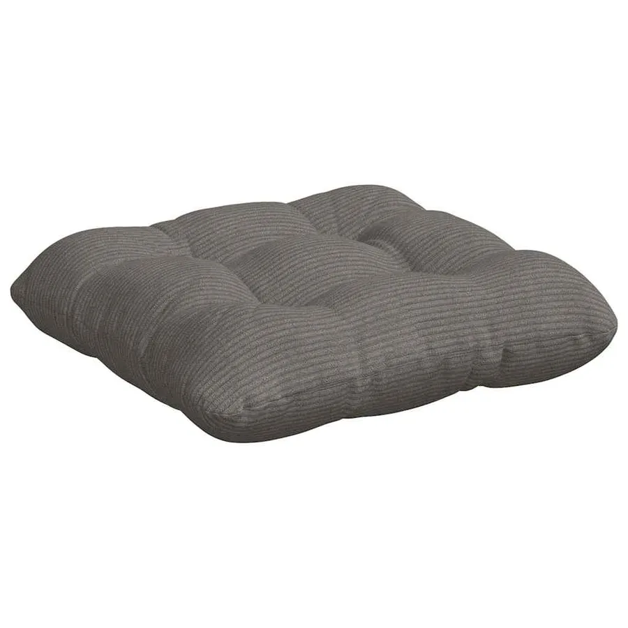 Coussins de siège 4 pcs Gris clair 40 x 40 cm - 5