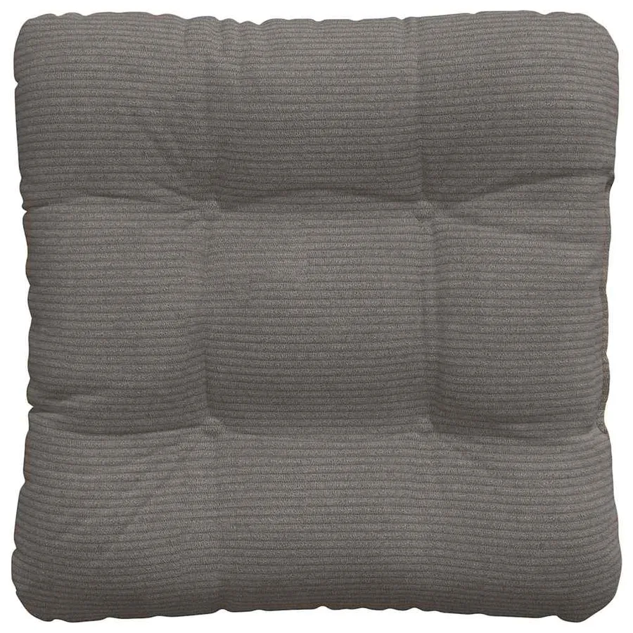 Coussins de siège 4 pcs Gris clair 40 x 40 cm - 7