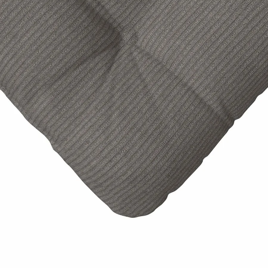 Coussins de siège 4 pcs Gris clair 40 x 40 cm - 9