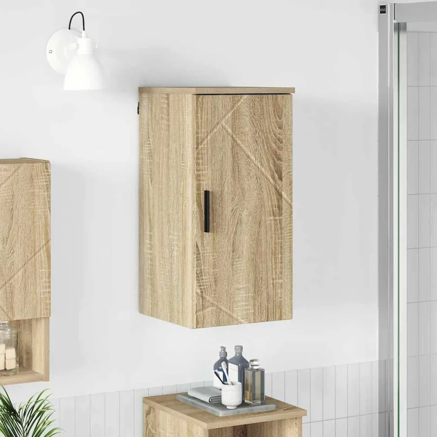 Cabinet de salle de bain Chêne Sonoma 30 x 31,5 x 61 cm