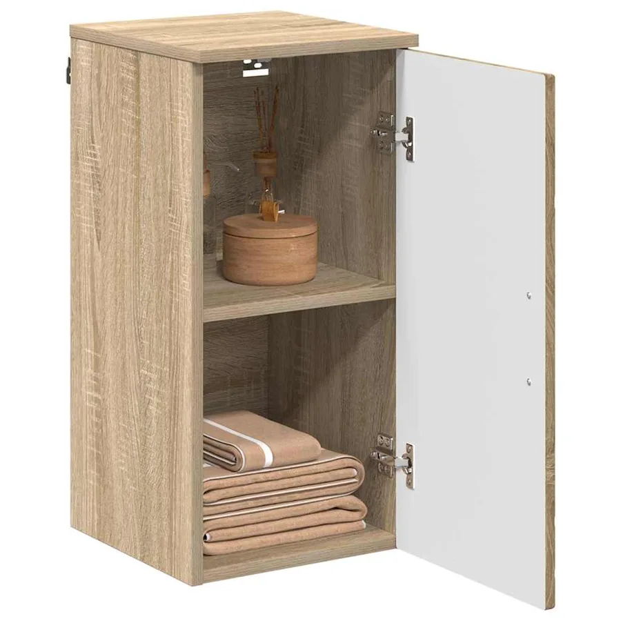 Cabinet de salle de bain Chêne Sonoma 30 x 31,5 x 61 cm - 3