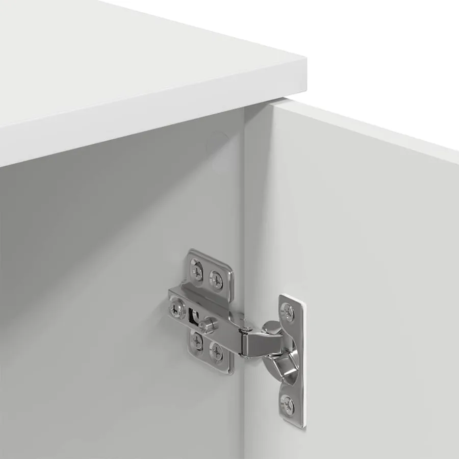 Cabinet de salle de bain Montage mural Blanc 30 x 31,5 x 61 cm - 11