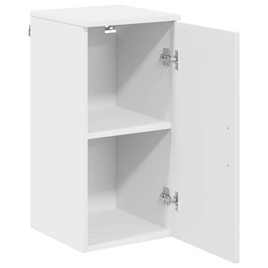 Cabinet de salle de bain Montage mural Blanc 30 x 31,5 x 61 cm - 5