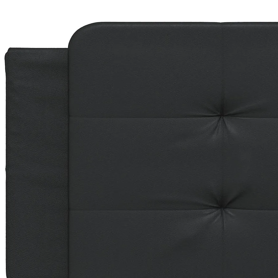 Coussin de tête de lit Zadar noir 193 cm similicuir - 7