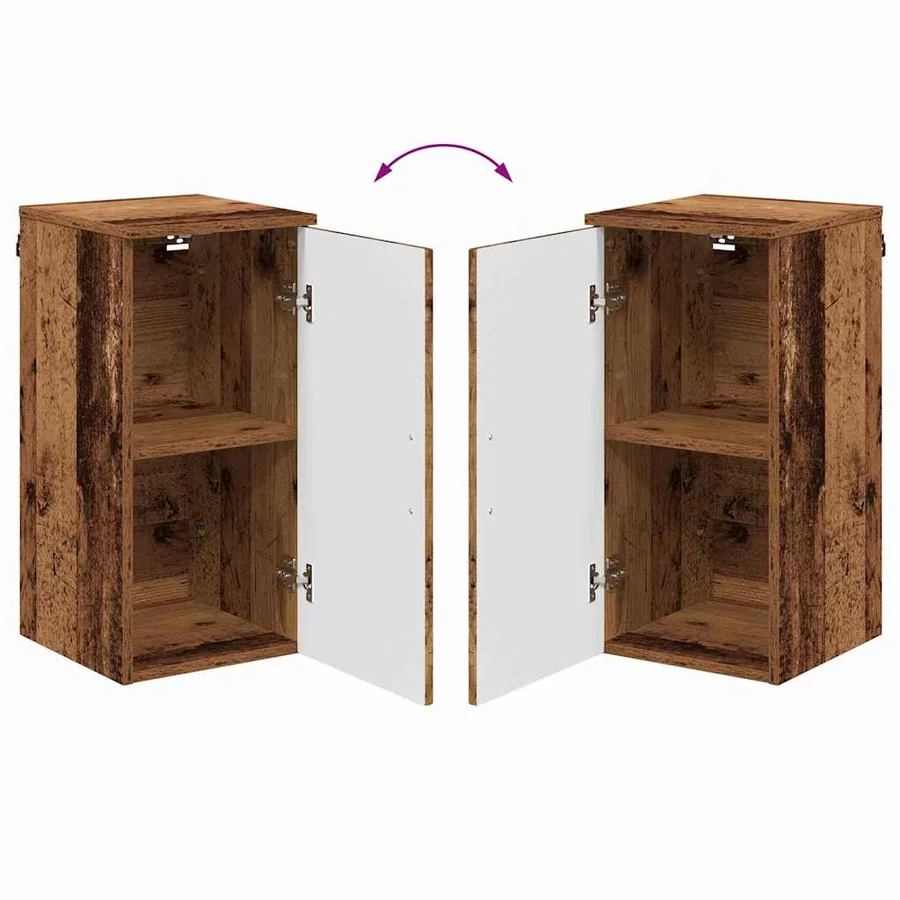 Cabinet de salle de bain Bois Ancien 30 x 31,5 x 61 cm - 12