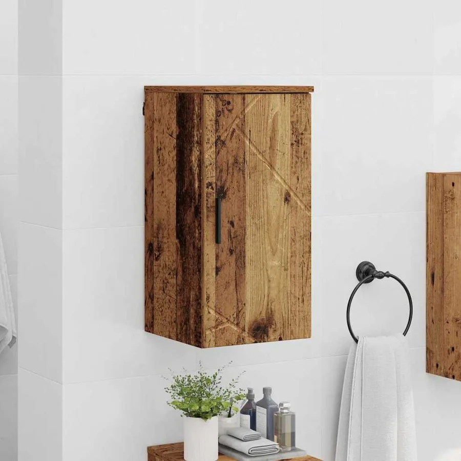 Cabinet de salle de bain Bois Ancien 30 x 31,5 x 61 cm - 4