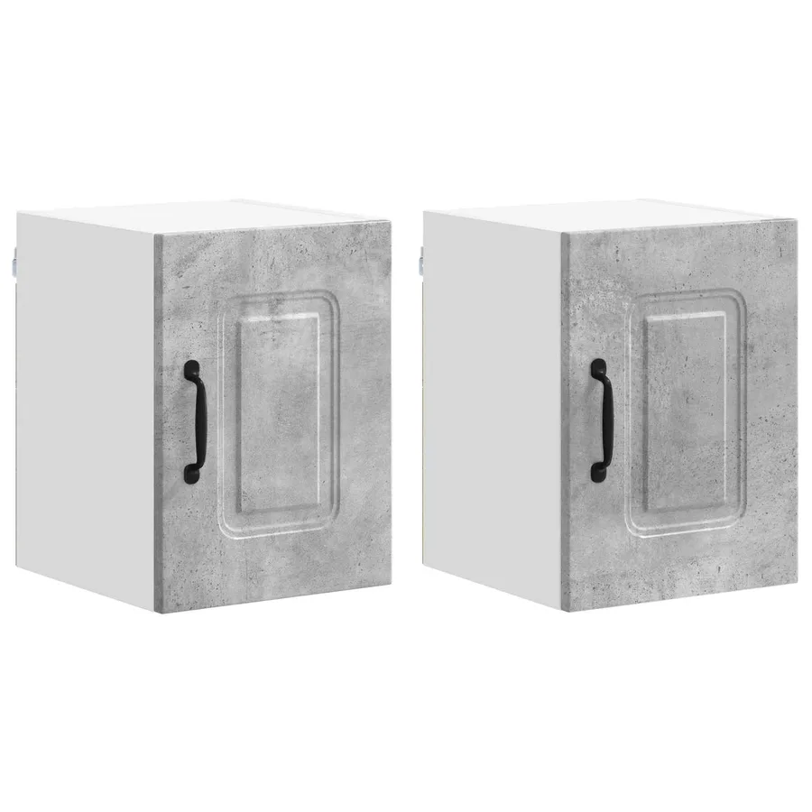 Panneau de lave-vaisselle Kalmar 2 pcs Gris béton - 2