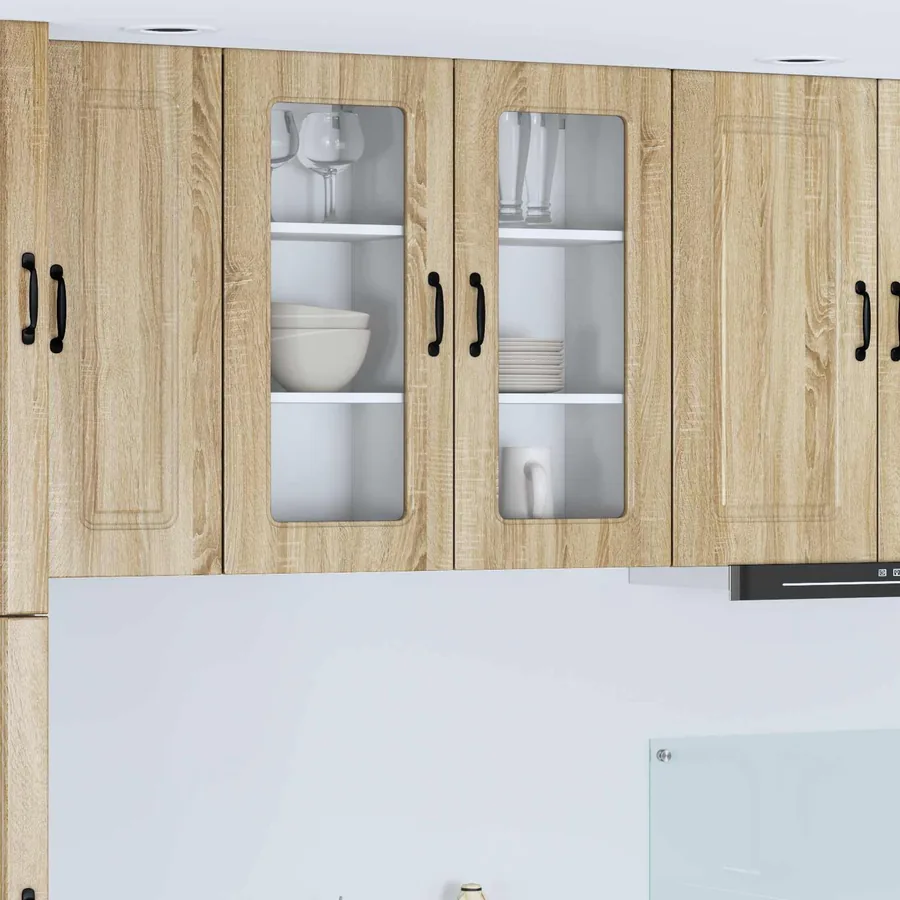 Panneau de lave-vaisselle Kalmar 2 pcs Chêne Sonoma