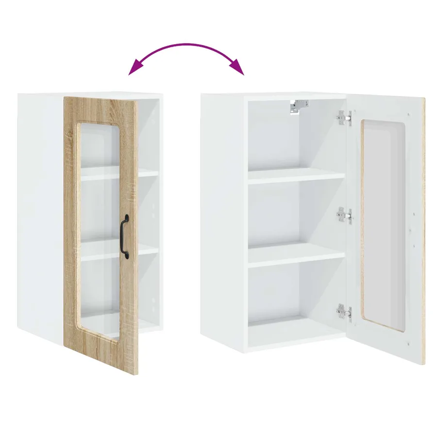 Panneau de lave-vaisselle Kalmar 2 pcs Chêne Sonoma - 12