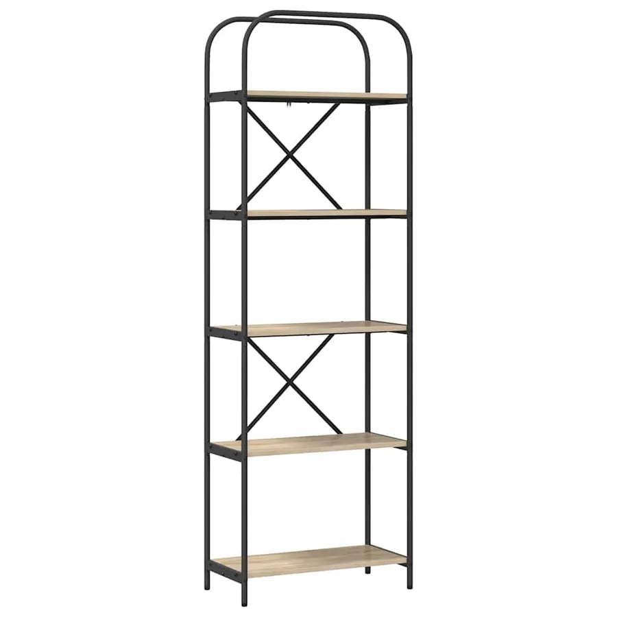 Étagère Chêne Sonoma 60 x 30 x 183 cm Bois d'ingénierie - 2