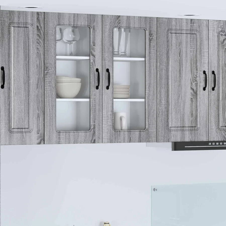 Panneau de lave-vaisselle Kalmar 2 pcs Gris Sonoma