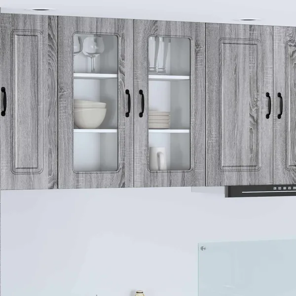 Panneau de lave-vaisselle Kalmar 2 pcs Gris Sonoma