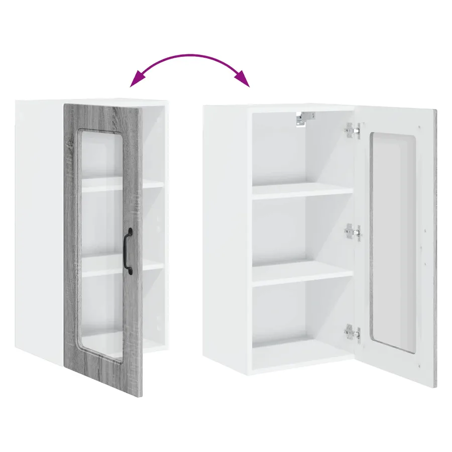 Panneau de lave-vaisselle Kalmar 2 pcs Gris Sonoma - 11