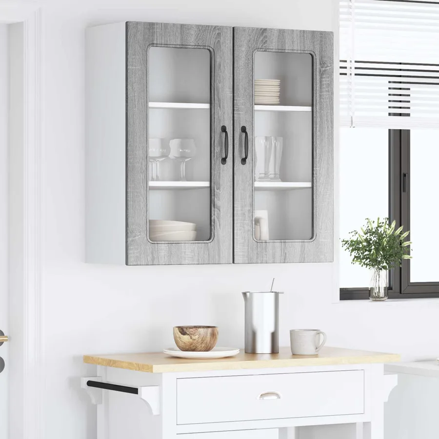 Panneau de lave-vaisselle Kalmar 2 pcs Gris Sonoma - 4