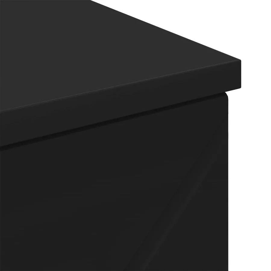 Cabinet de salle de bain avec tiroir Noir 30 x 35 x 80 cm - 11