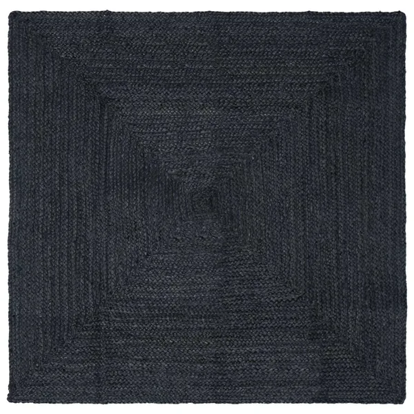 Tapis de surface Carré Gris foncé 200 x 200 cm Jute
