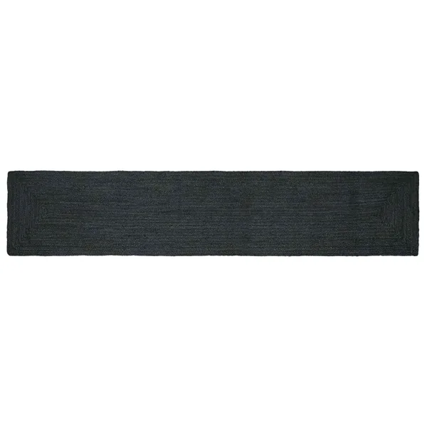 Tapis de surface Rectangulaire Gris foncé 60 x 400 cm Jute