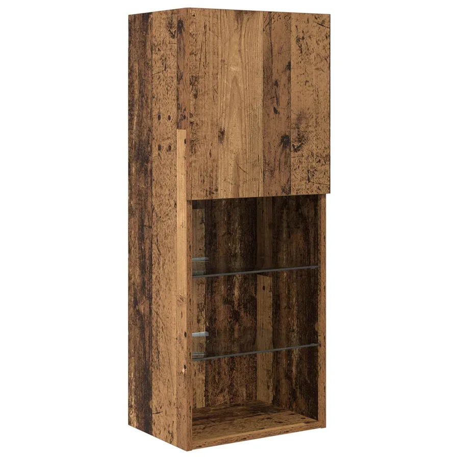 Meubles TV muraux 6 pcs Bois ancien Bois d'ingénierie - 7