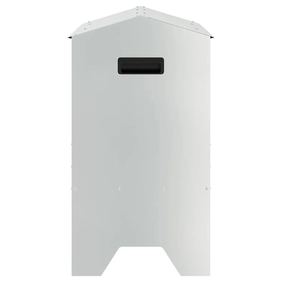 Trough d'alimentation pour le bétail Argent 79 x 35 x 62 cm - 6