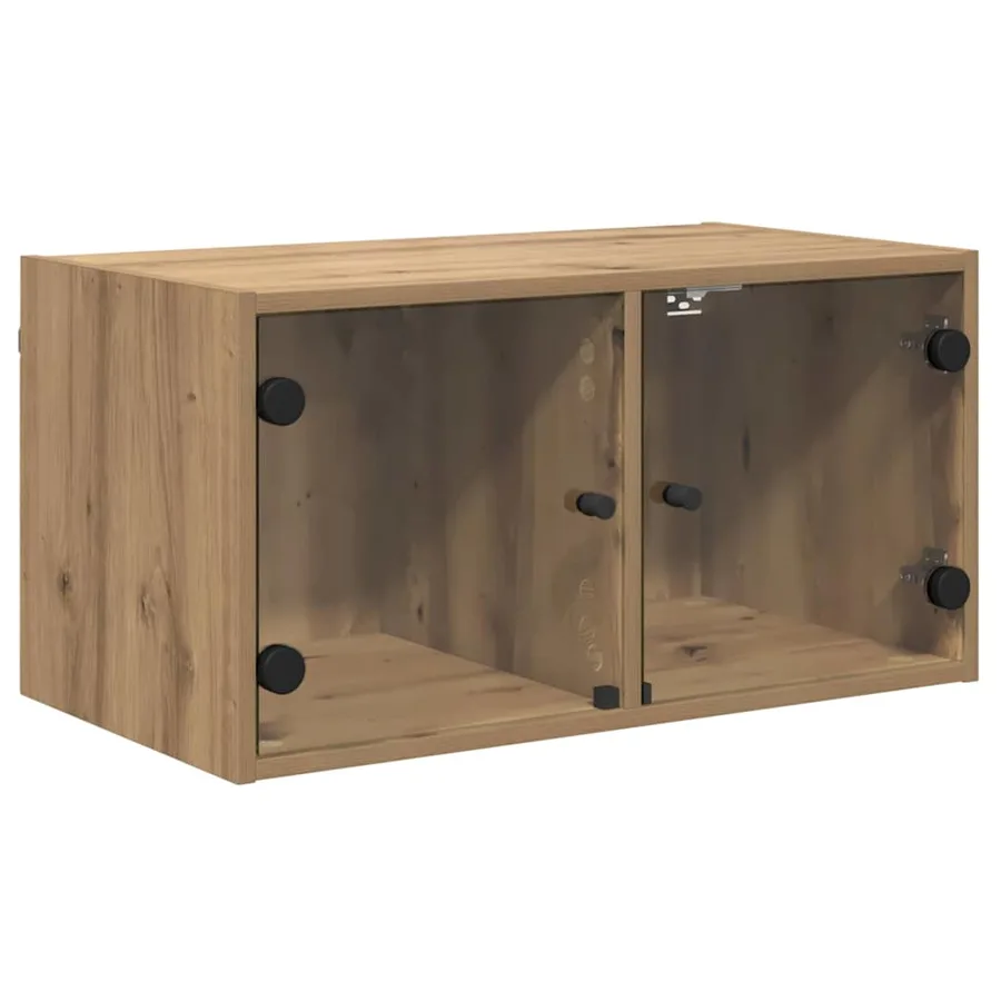 Meuble mural 68 x 37 x 35 cm Bois d'ingénierie Chêne artisanal - 2