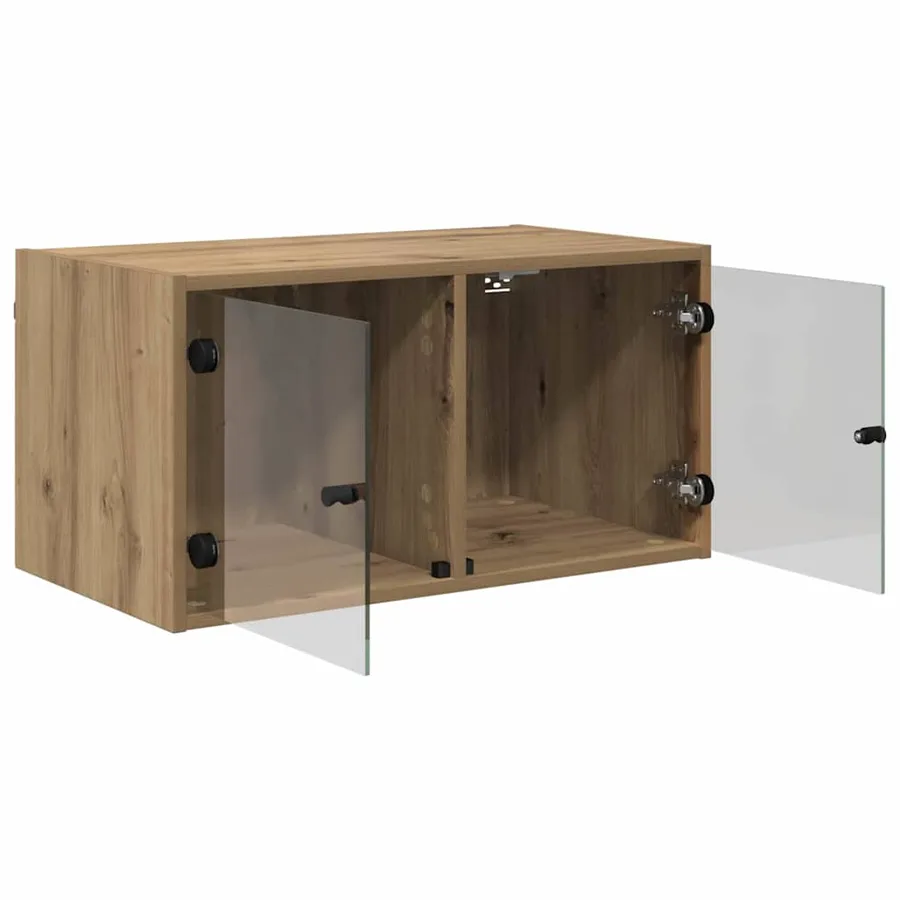 Meuble mural 68 x 37 x 35 cm Bois d'ingénierie Chêne artisanal - 5