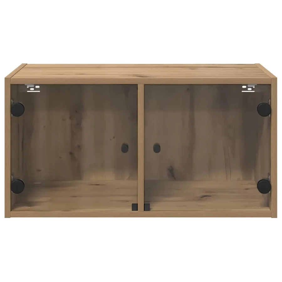 Meuble mural 68 x 37 x 35 cm Bois d'ingénierie Chêne artisanal - 6