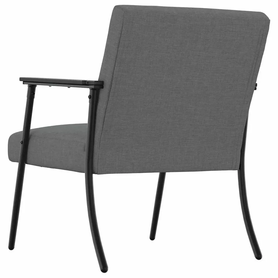 fauteuil Gris foncé tissu - 6
