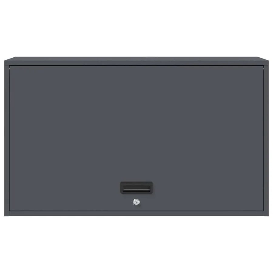Armoire murale pour garage Anthracite 90 x 40 x 53 cm - 6