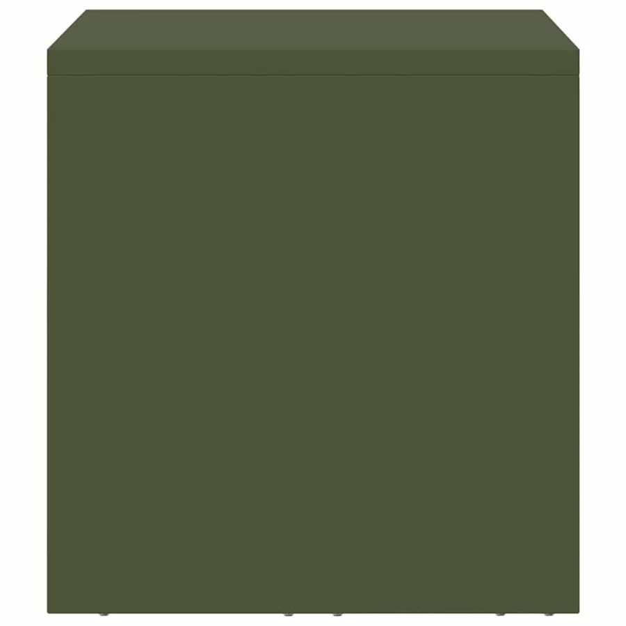 Armoire murale pour garage Vert olive 60 x 33 x 35 cm - 7