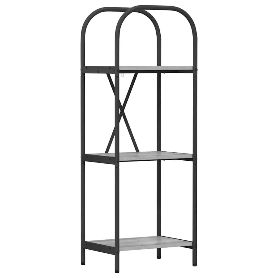 Étagère Gris Sonoma 40 x 30 x 109 cm Bois d'ingénierie - 2